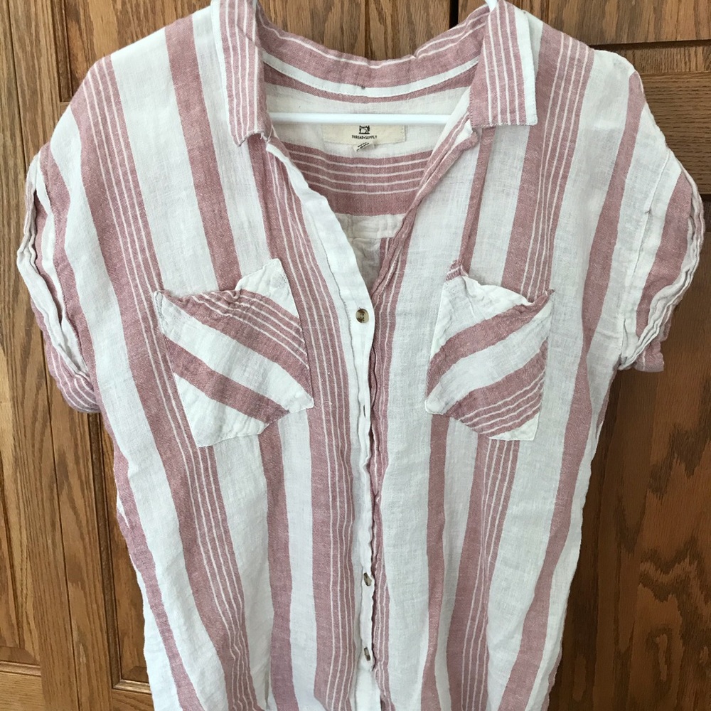 Must have stripped button down